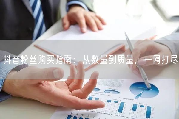 抖音粉丝购买指南：从数量到质量，一网打尽