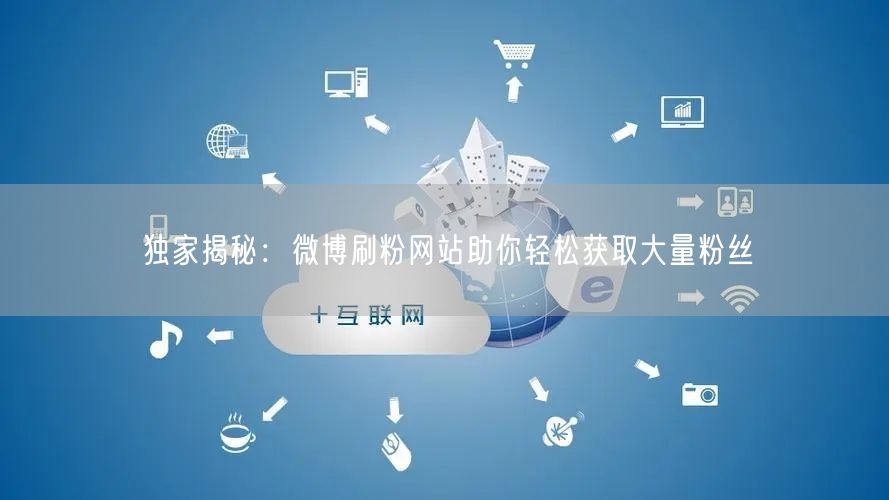 独家揭秘：微博刷粉网站助你轻松获取大量粉丝
