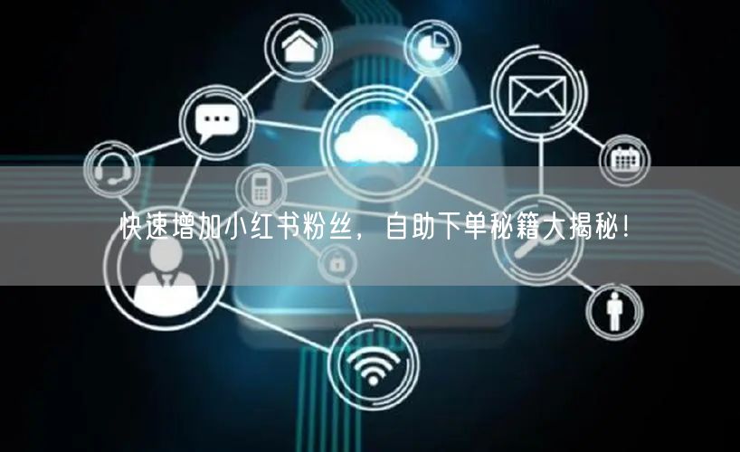 快速增加小红书粉丝，自助下单秘籍大揭秘！