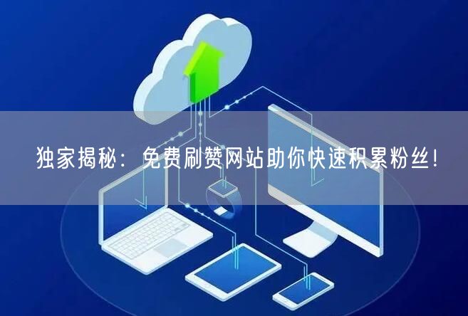 独家揭秘：免费刷赞网站助你快速积累粉丝！
